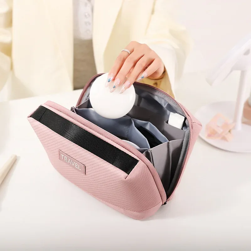 sac de rangement de câbles, organisateur électronique numérique étanche, sac de rangement de prise de chargeur de ligne de données usb portable, organisateur de câbles de voyage
