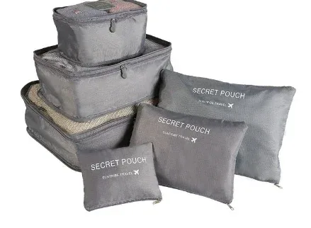 sac de rangement pour voyages et déplacements professionnels, grande capacité, imperméable, pour vêtements et sous-vêtements, sac tendance avec fermeture éclair.