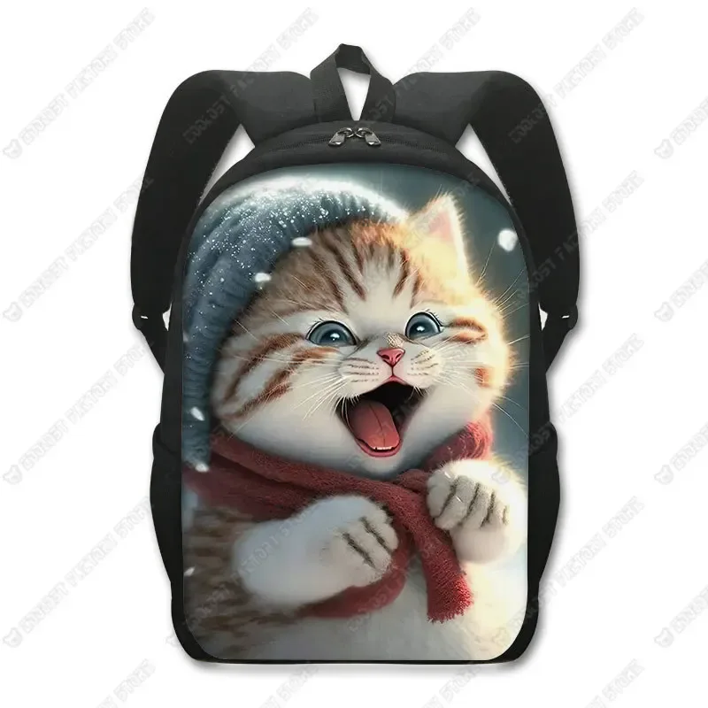 sac à dos chat mignon chat persan/siamese, sacs d'école pour enfants pour adolescents, chat britannique écossais, sacs à dos pour ordinateur portable, sac de livre chaton