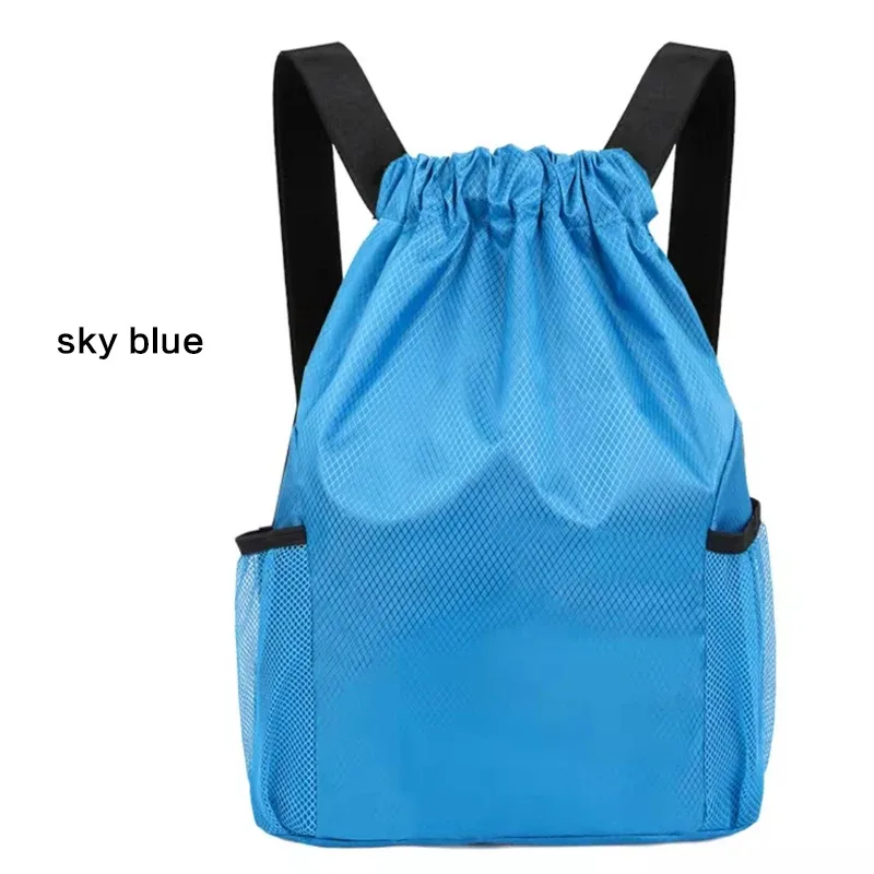 sac de sport étanche avec logo personnalisé, sac à cordon de proximité, sac de plage, natation, basket-ball, danse, yoga, motif personnalisé, nom imprimé