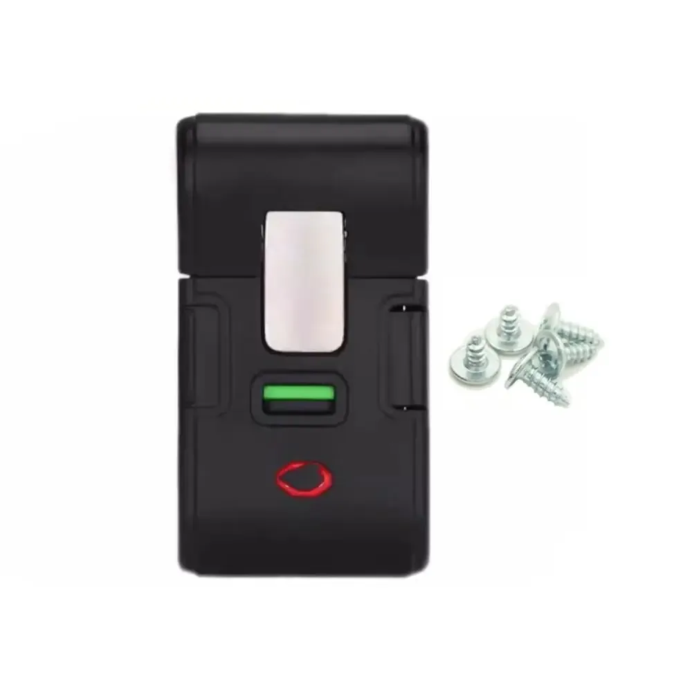 serrure portable noire et argentée avec mot de passe pour bagages, valise antivol, outil de sécurité, loquet, cadenas de sécurité