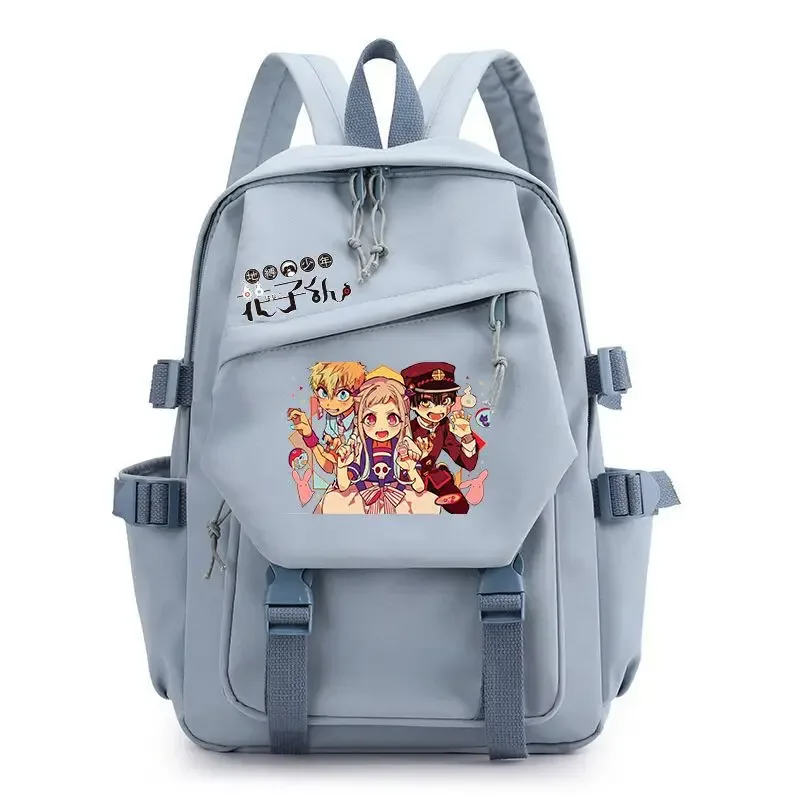 sac à dos hanako kun lié aux toilettes, sac d'école de dessin animé hanako yashiro nene minamoto kou, cartable de voyage pour étudiants de grande capacité