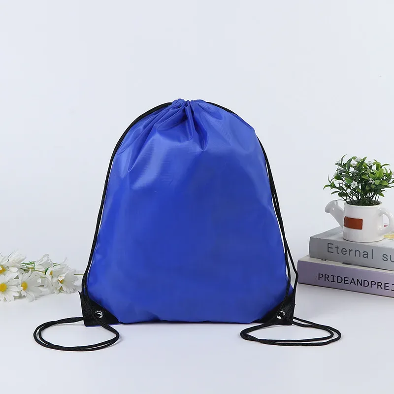 sac à dos en polyester, sac de marathon, sac à cordon, sac de natation en plein air, plusieurs couleurs disponibles