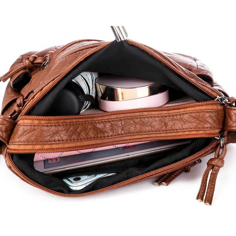 sacs messagers assortis pour femmes, sacs à bandoulière en cuir pu, cadeau à la mode pour filles et femmes d'âge moyen, meilleures ventes