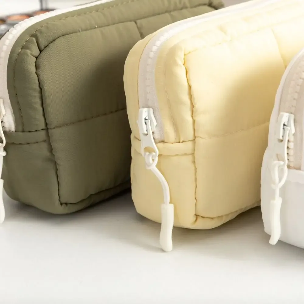 sac de maquillage en nylon de haute qualité avec compartiments, fermeture éclair, sac cosmétique étanche, trousse de toilette pour la maison et les voyages