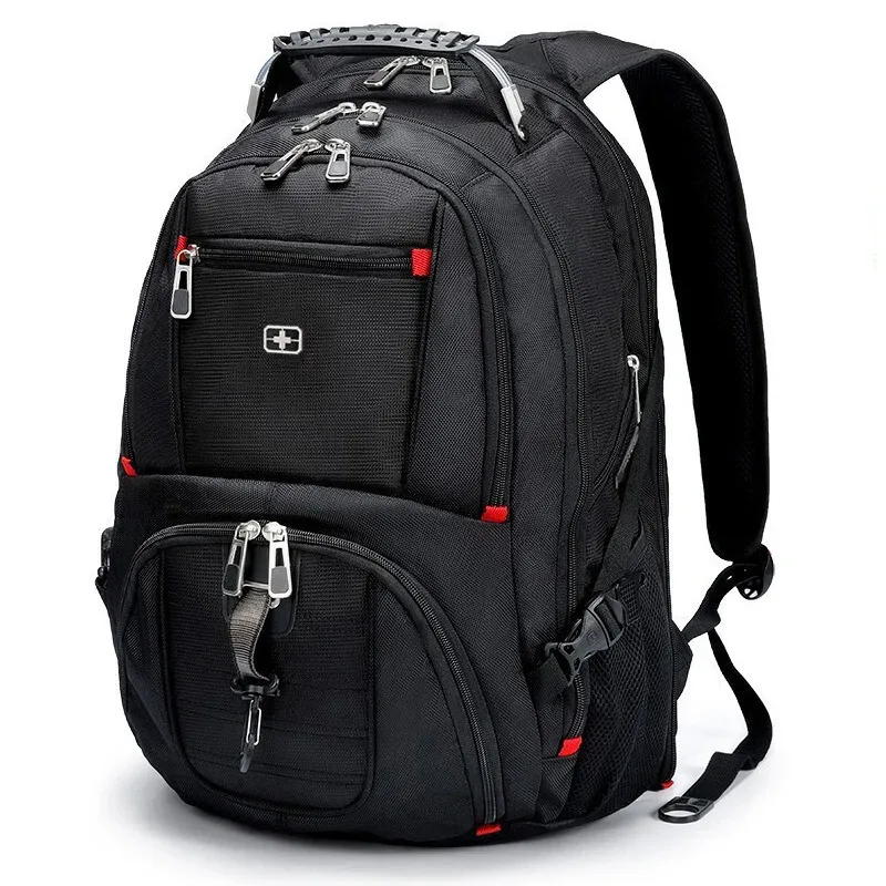 sac à dos swiss army knife pour hommes, étudiants du secondaire, sac à dos de voyage d'affaires en tissu oxford, sac de voyage, sac pour ordinateur
