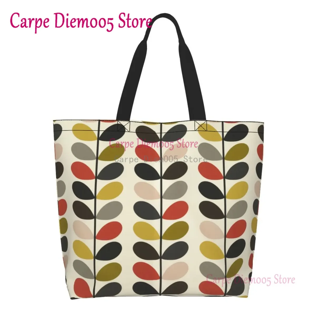 orla kiely sac fourre-tout grande capacité pour femme, sac d'épicerie pour femme, initié