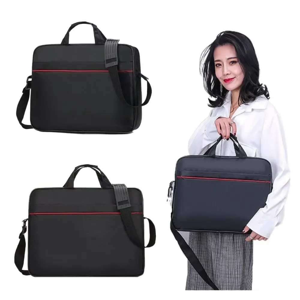 sac à bandoulière pour dossiers, porte-documents grande capacité, sacoche d'affaires, sacoche multi-couches pour ordinateur portable, sac à main pour femme