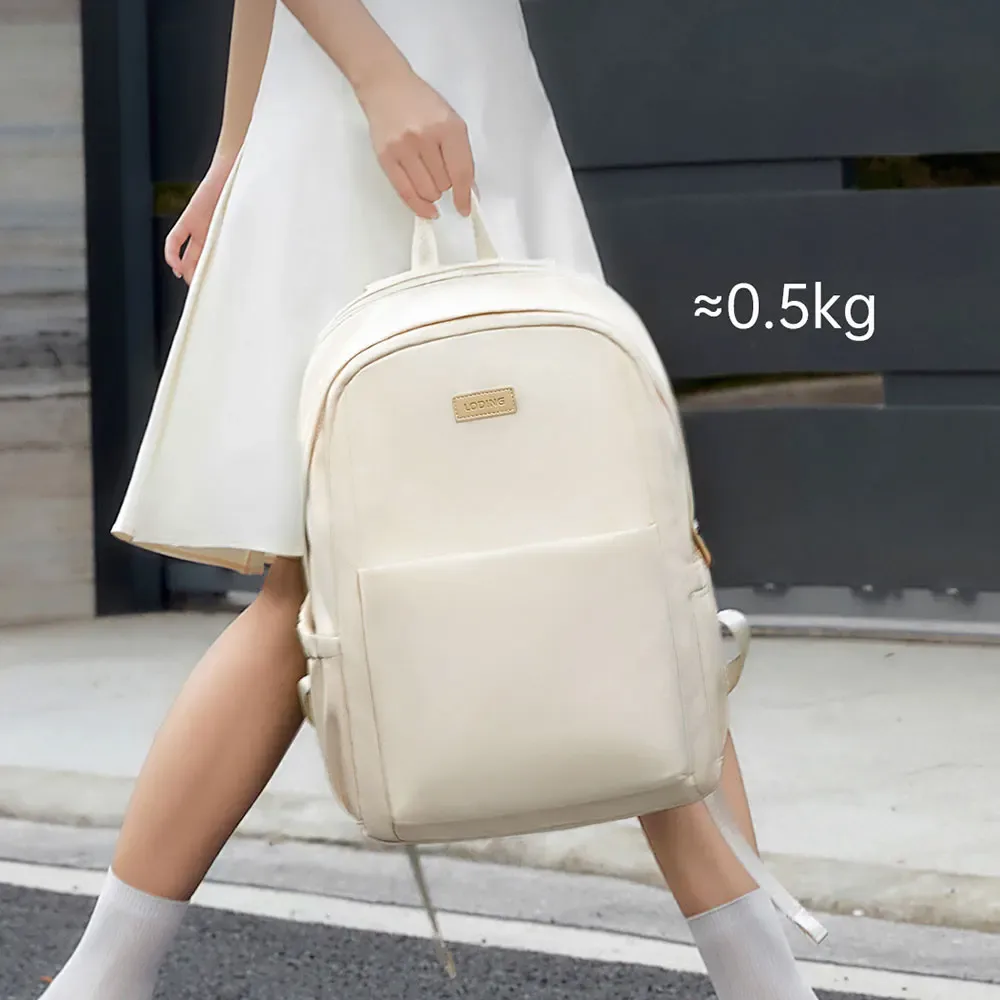 sac à dos de voyage léger pour femmes, sac d'école à la mode pour filles, sac à dos étanche pour ordinateur portable de 16 pouces, sac à dos d'école pour étudiants
