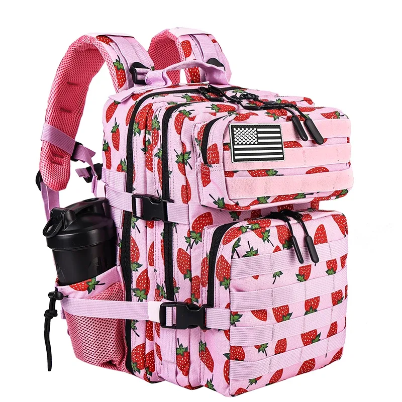 lhi 25l sac à dos tactique pour femmes fitness athlète sac de sport petit sac à dos de voyage pour sports de plein air avec porte-bouteille