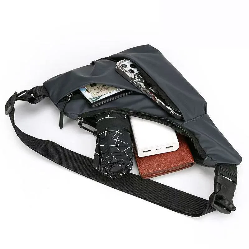 sac de poitrine polyvalent et décontracté pour hommes, option multicolore, sac à bandoulière pour les sorties quotidiennes