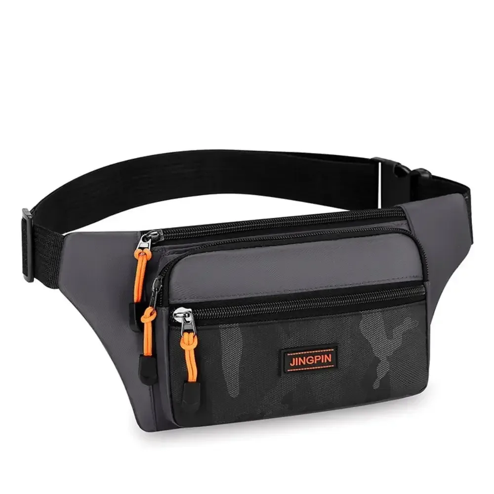 sac banane imperméable de style coréen pour hommes et femmes, sacs en toile de grande capacité, sacs de sport en plein air, poudres de banane, gels