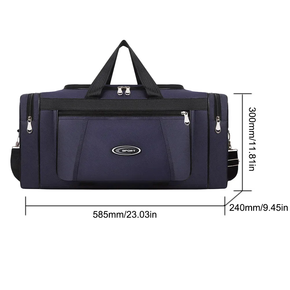 oxford – sacs de séparation sec et humide, sacs de sport portables de grande capacité, multifonctionnels, résistants à l'usure, fermetures éclair latérales pour voyage et natation