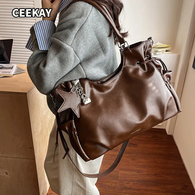 sac fourre-tout de marque tendance, nouveau sac à bandoulière rétro, sacs décontractés grande capacité, sacs bandoulière de luxe légers, sacs haut de gamme pour femmes