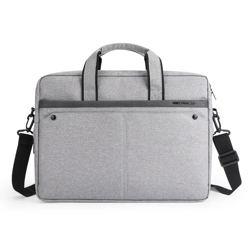 mark ryden sac pour ordinateur portable en tissu oxford, mallette extensible, convient aux ordinateurs portables de 15,6 pouces, sac à main d'affaires résistant à l'eau