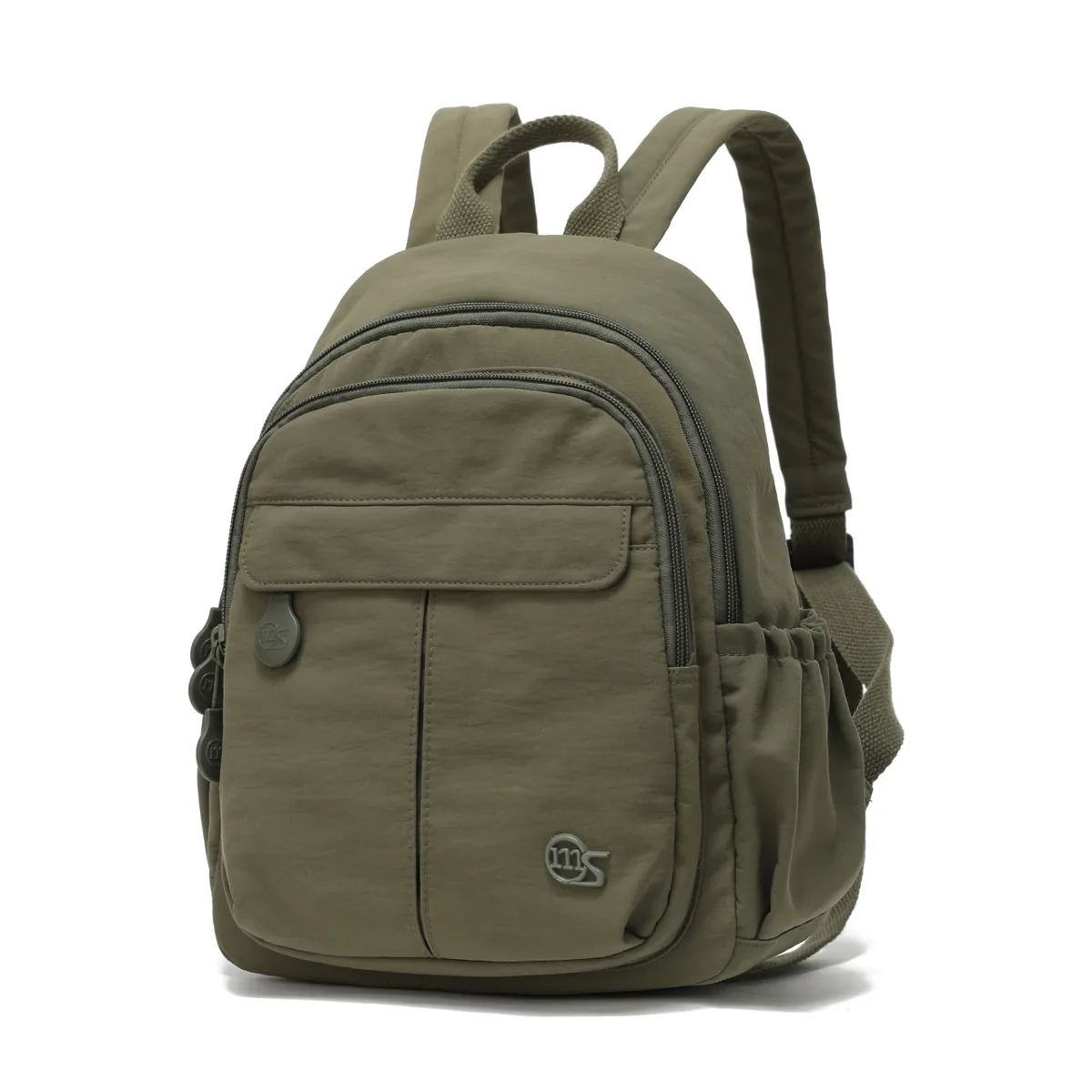 petit sac à dos décontracté pour femmes, sac à dos en nylon multi-poches, mini sac à dos portable, sac de voyage quotidien pour le shopping en plein air