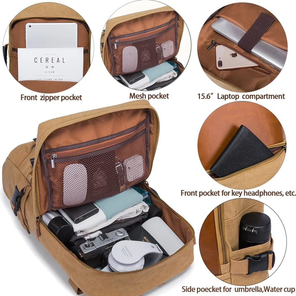 kaka 50l étanche voyage sac à dos hommes femmes multifonction 17.3 sacs à dos d'ordinateur portable mâle extérieur sac à bagages mochilas meilleure qualité