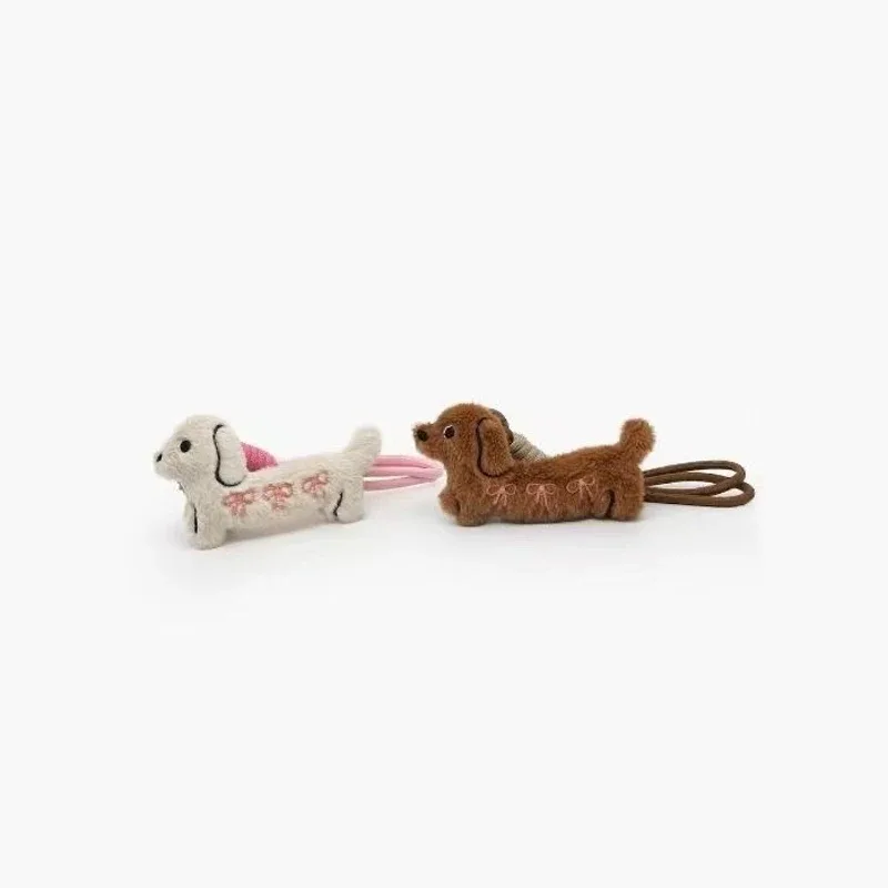 accessoire de sac à dos, pendentif petit chien, rouge à lèvres, décorations de chien, accessoire de rétroviseur, mignon, shopping scolaire