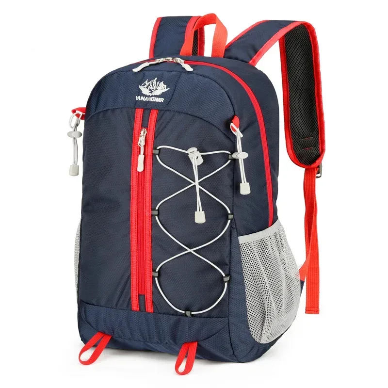 sac à dos de voyage pliant de grande capacité, ultraléger pour sports de plein air avec bretelles respirantes pour voyager et randonnée