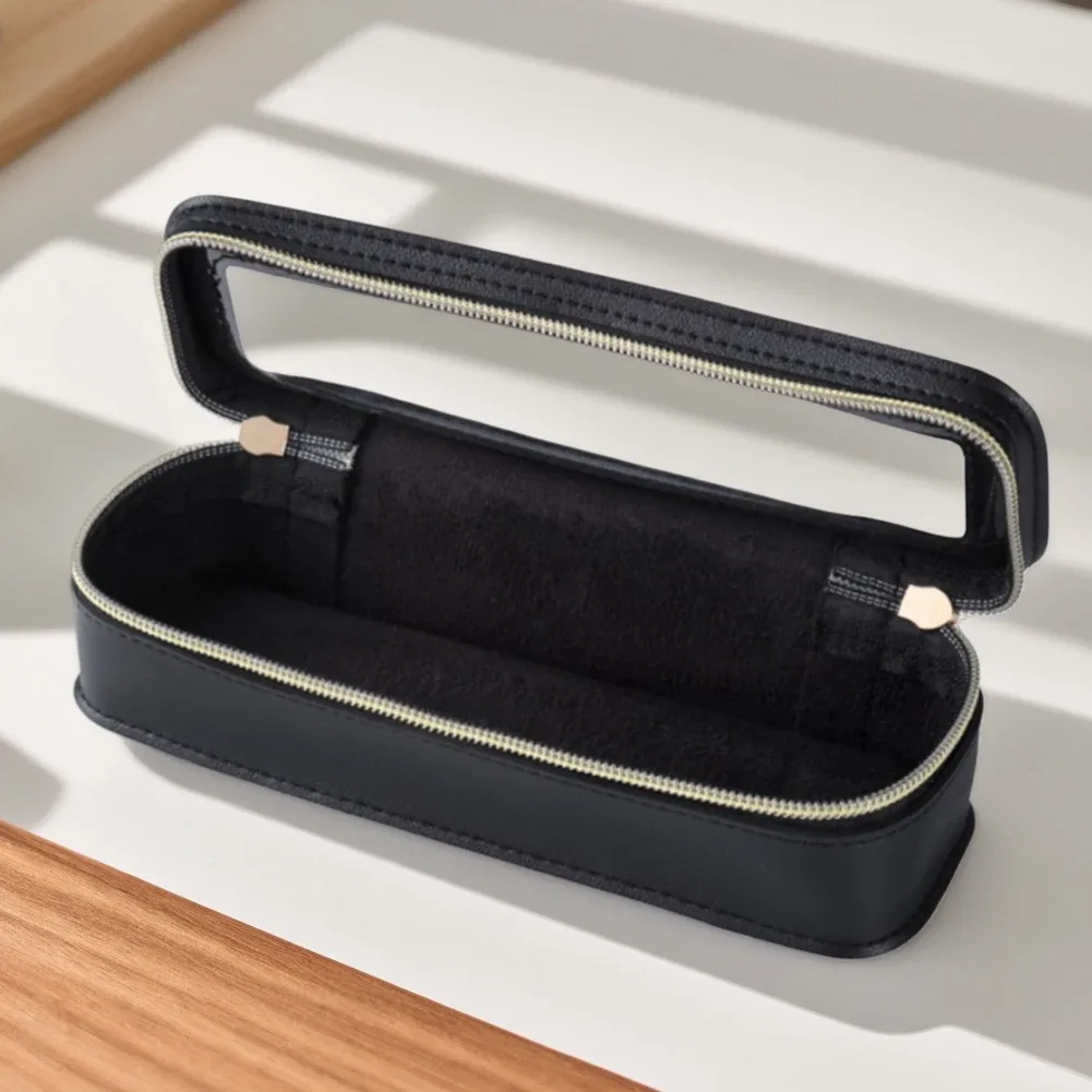 sac à pinceaux de maquillage en pu pour femmes, étui à pinceaux de maquillage transparent, sac de voyage à double fermeture éclair, sac de rangement pour pinceaux de maquillage, trousse de toilette de voyage