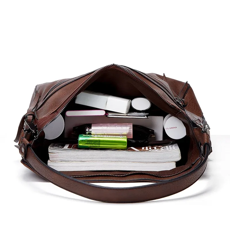 sacs à main pour femmes, sacs à bandoulière de marque de créateur pour voyage, week-end, extérieur, sacs féminins en cuir, grand sac messager d'hiver