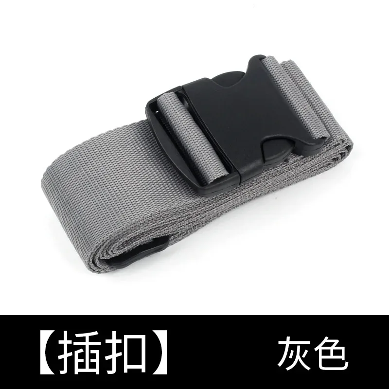 sangles de bagage droites pour valise, ceinture de bagage en polyester avec boucle de déverrouillage réglable, accessoire de voyage ﻿
