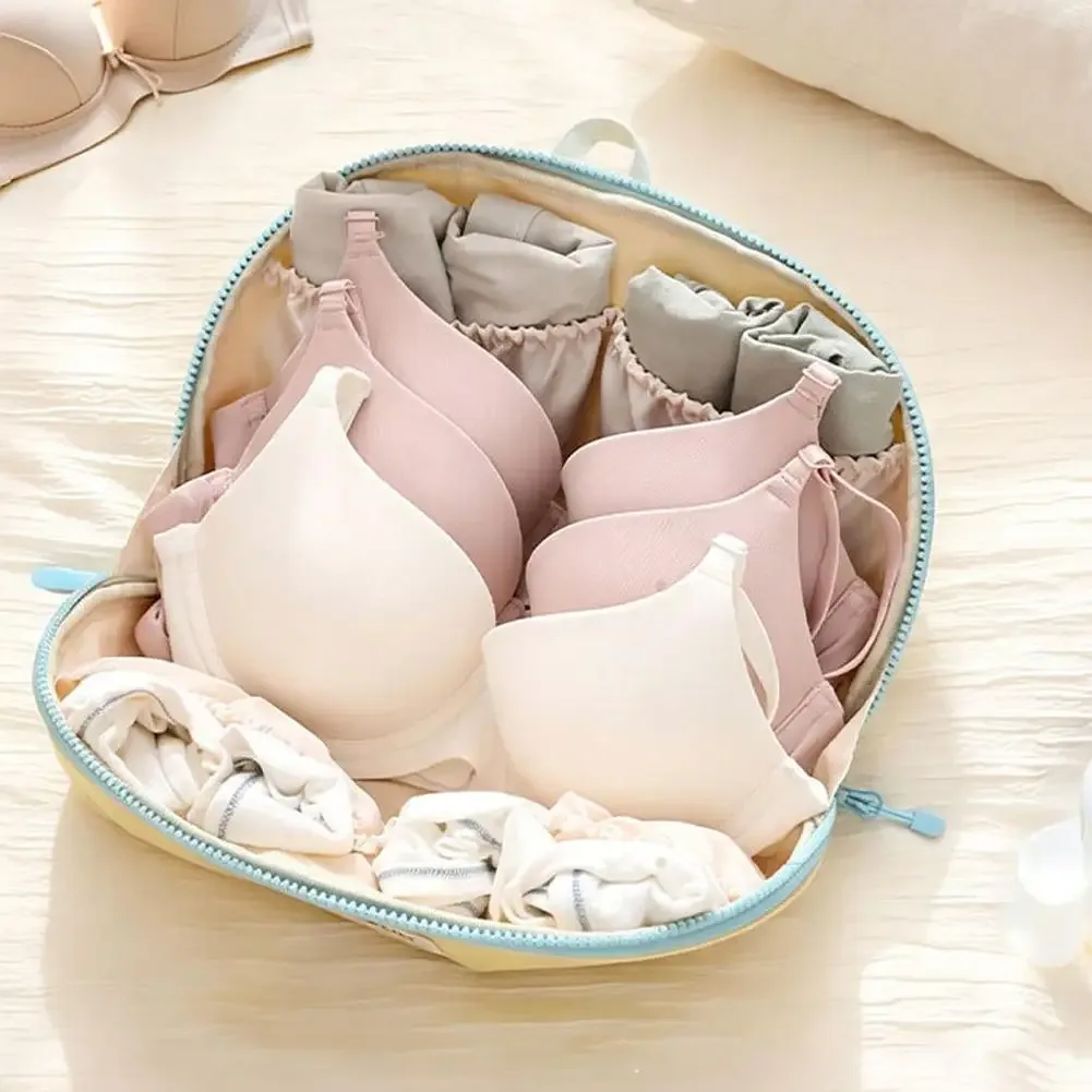 sac de rangement pour sous-vêtements de voyage, portable, imperméable, organisateur pour soutiens-gorge, chaussettes, culottes, grande capacité, trousse de toilette pour bagages