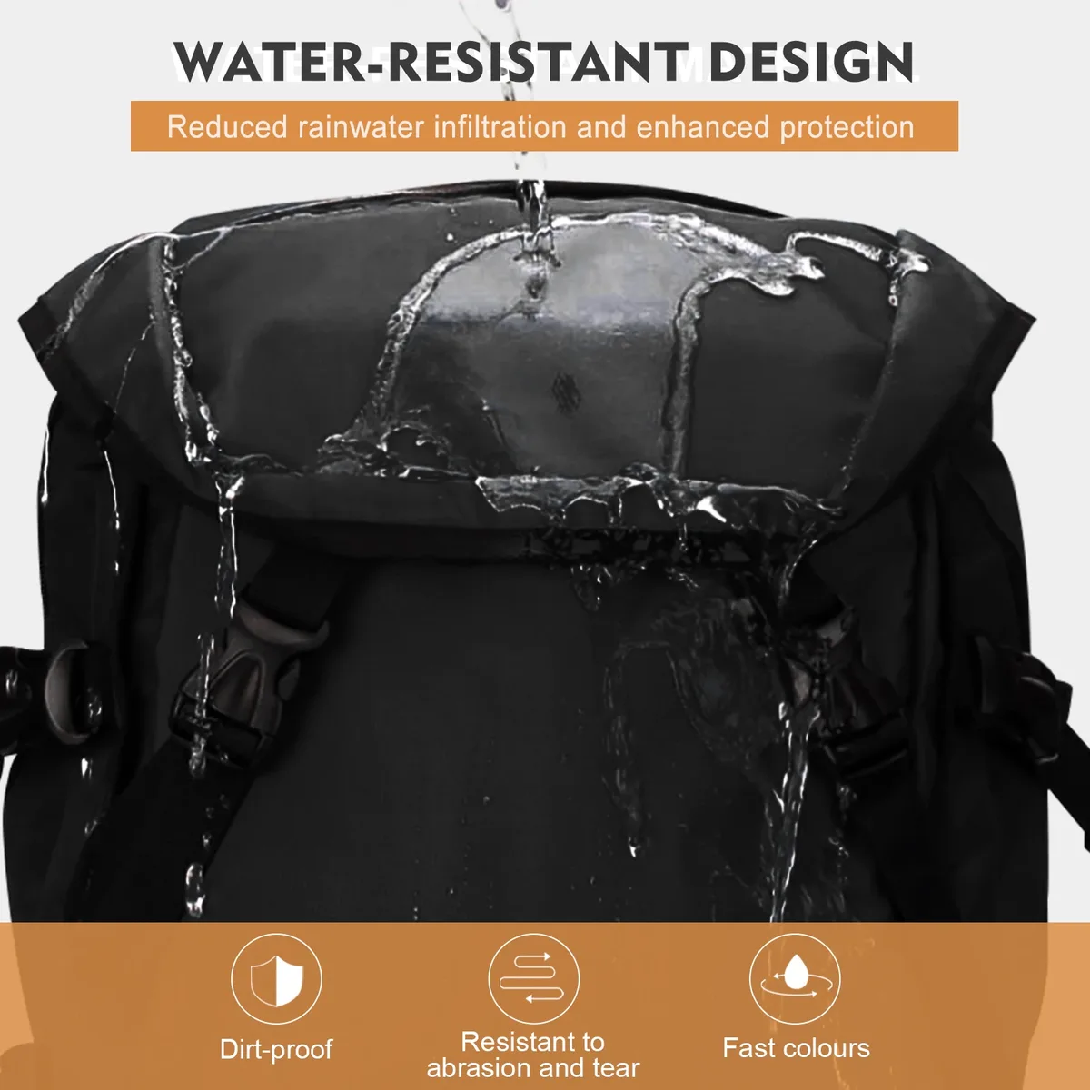 sac de randonnée surdimensionné de grande capacité, étanche, 55l, pour l'extérieur, sport, escalade, voyage, pour hommes et femmes, sac à bagages léger