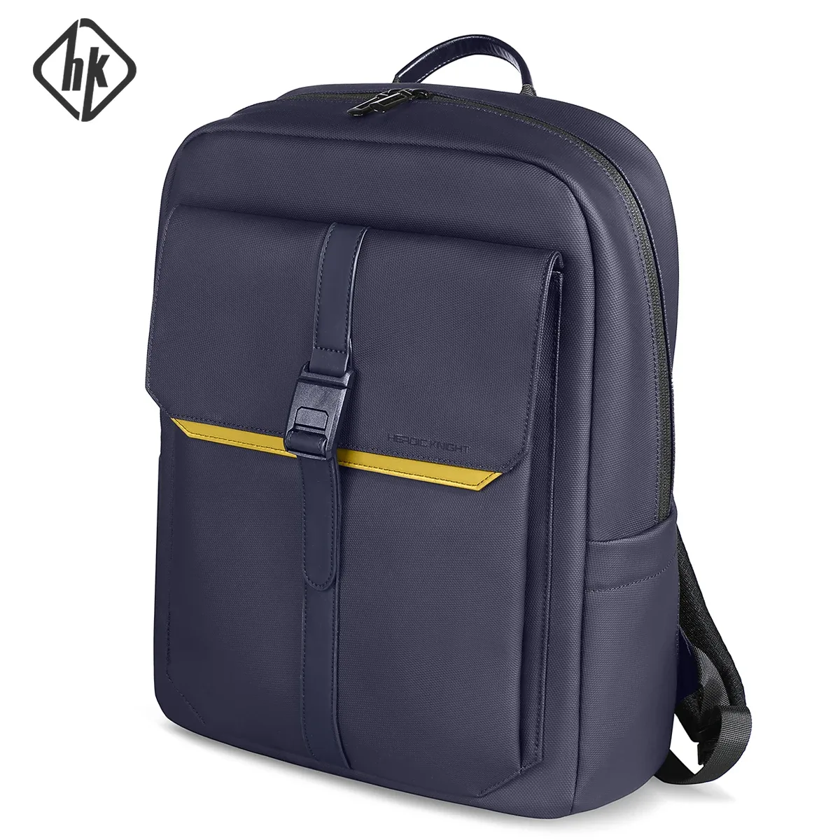 hcankcan sac à dos minimaliste pour hommes affaires 15.6 pouces pochette d'ordinateur plusieurs poches sac d'école universitaire sac à dos de voyage étanche