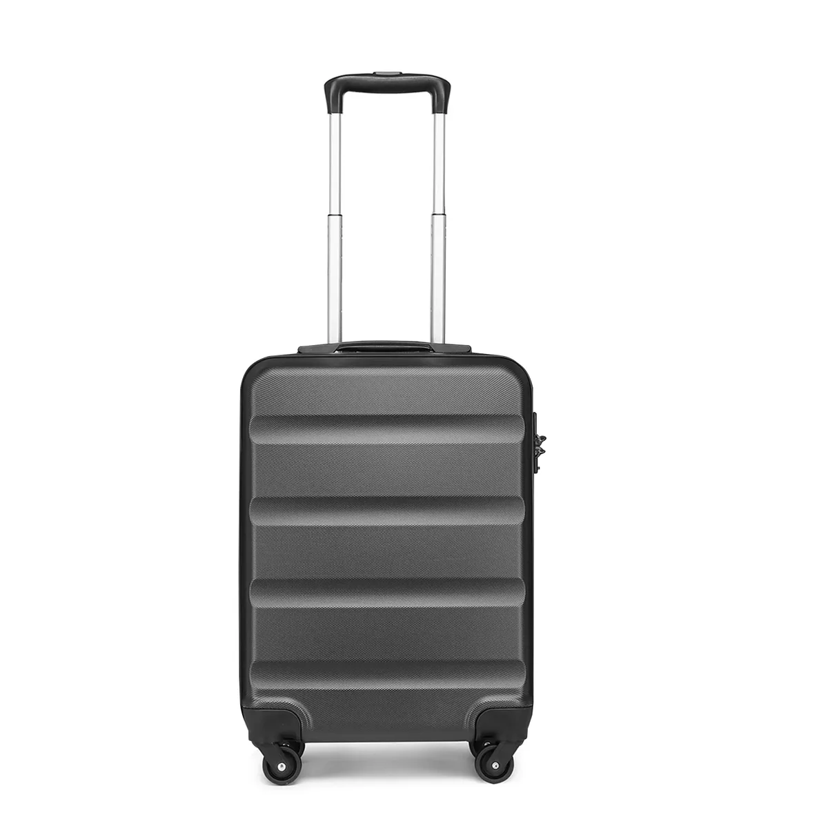 valise kono valise trolley légère et rigide avec 4 roues jumeaux et serrure tsa matériau abs (s m l)
