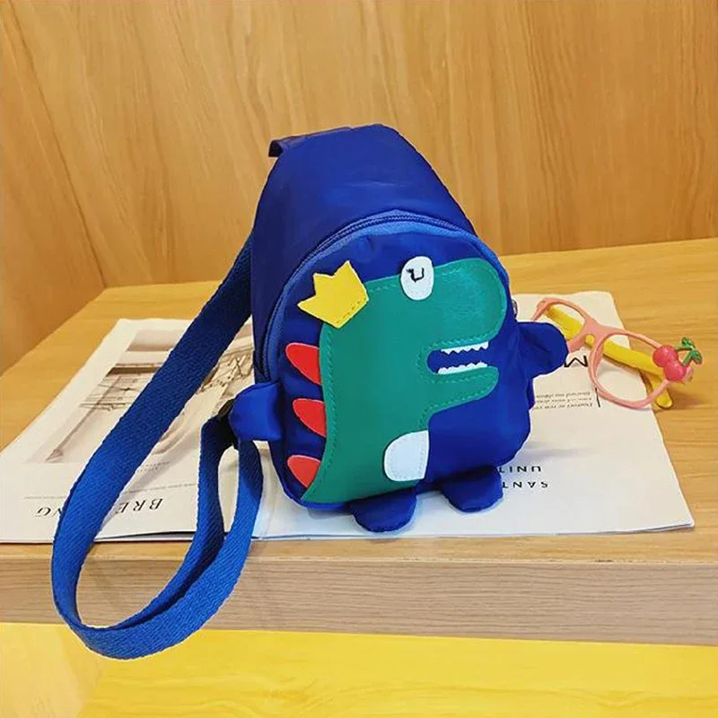 mode dessin animé dinosaure sacs à bandoulière garçons filles mignon enfants poitrine sacs épaule messager voyage sac à dos pour les enfants