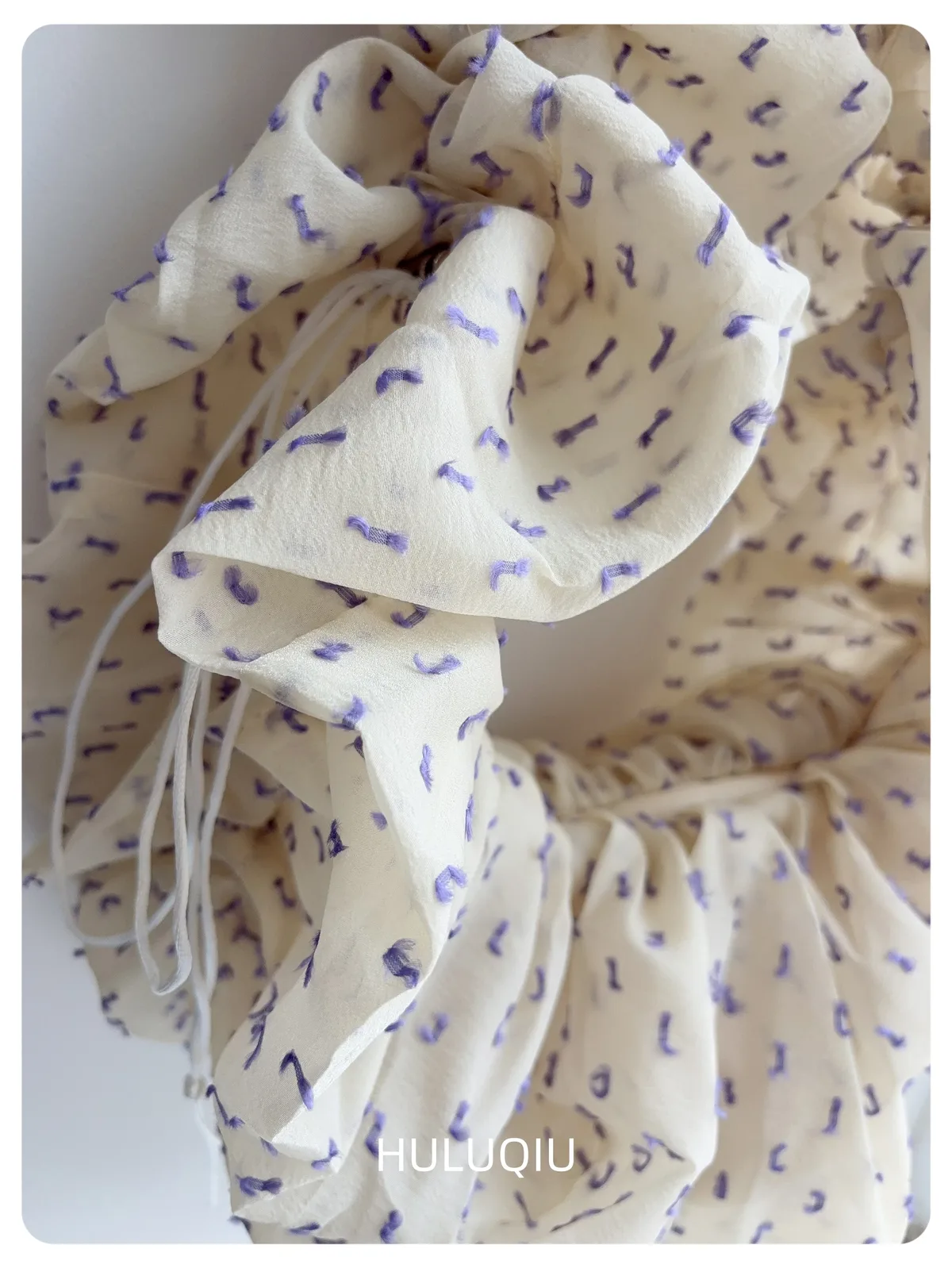 sac à main plissé en tissu floral, doux et élégant, sacoche à la mode, design de niche, sac à bandoulière léger, fourre-tout de grande capacité