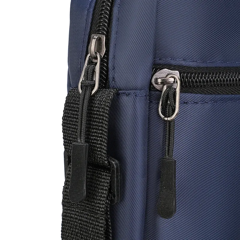 sac à bandoulière oxford décontracté pour hommes – pochette pour téléphone unisexe avec sangle réglable (sac de taille et sac de poitrine de voyage)