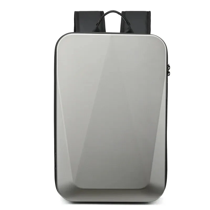sac à dos rigide pour ordinateur portable 15.6 pouces pour hommes, étanche, antivol, extensible, verrouillage tsa, sac de jeu, sac à dos d'affaires de luxe, charge usb