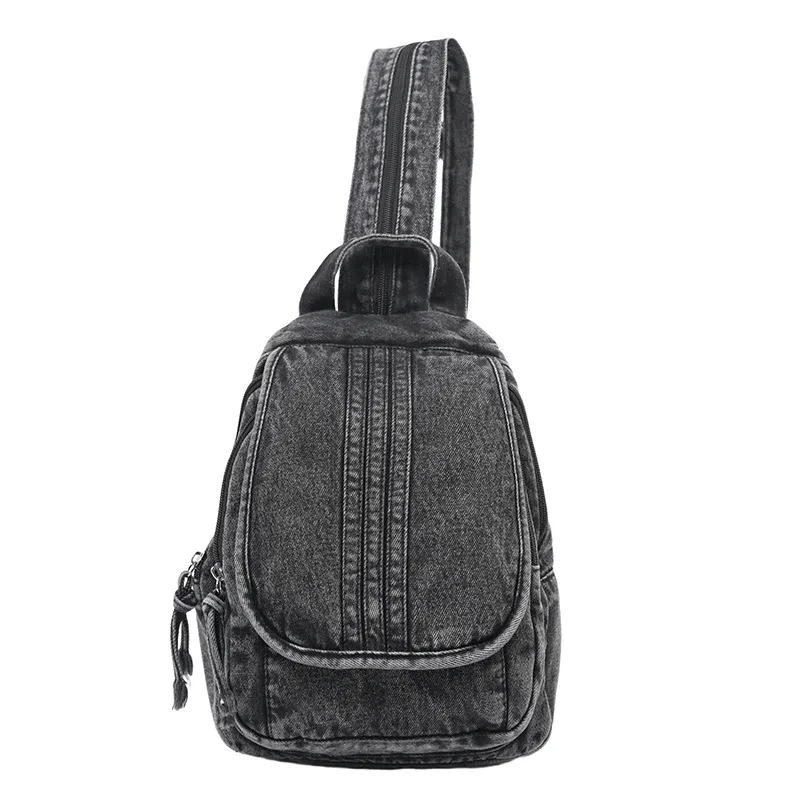 sac à bandoulière multifonctionnel en denim, sac à dos de haute qualité pour femmes, sacs messager décontractés polyvalents de grande capacité, nouveau
