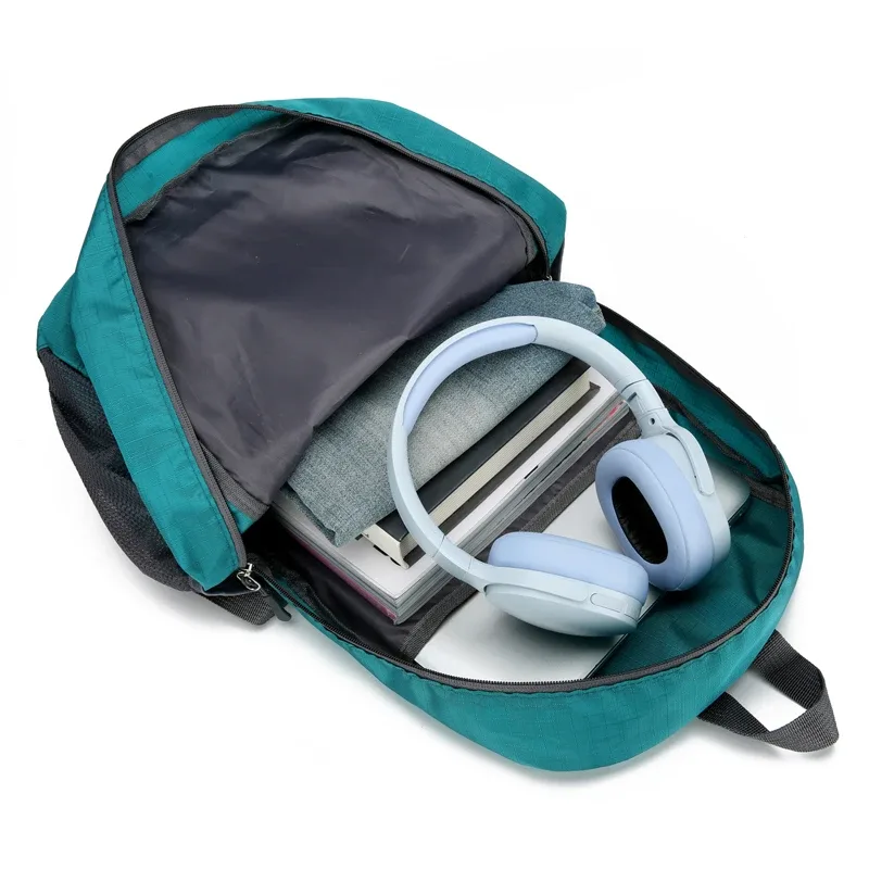 sac à dos de rangement léger, sac à dos de sports de plein air, sac à dos pliable, sac à dos de voyage de loisirs pour hommes et femmes