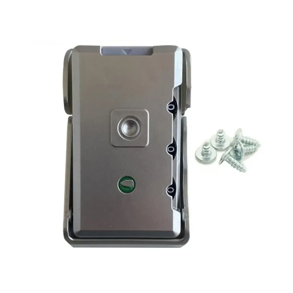 serrure portable noire et argentée avec mot de passe pour bagages, valise antivol, outil de sécurité, loquet, cadenas de sécurité
