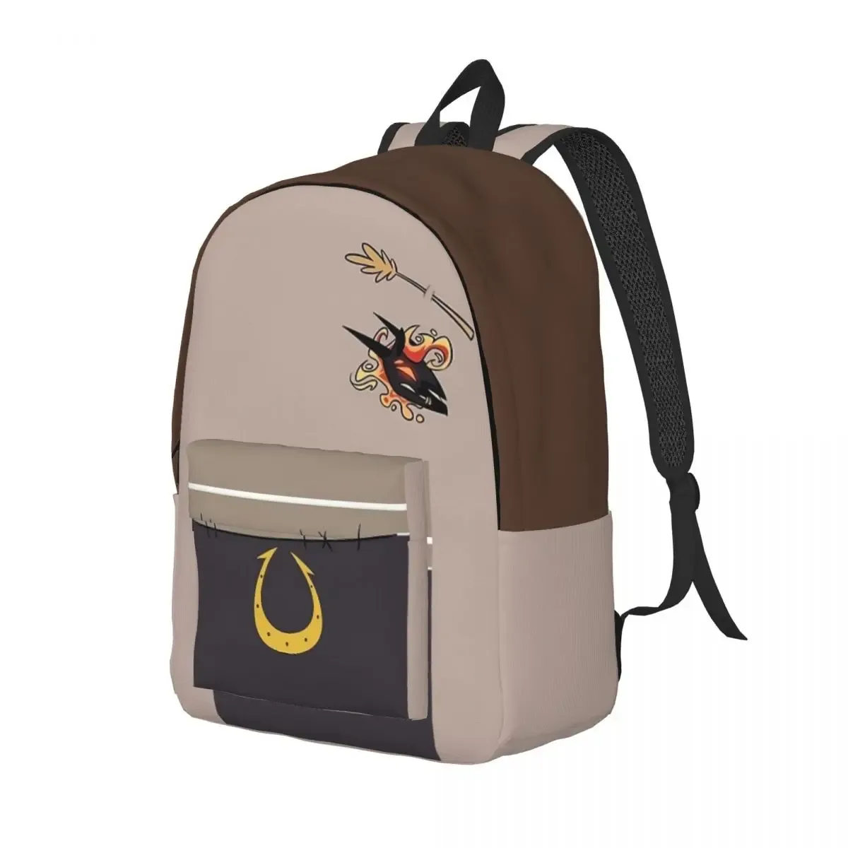 helluva stolas dessin animé sac à dos pour hommes femmes adolescent étudiant travail sac à dos collège sac à bandoulière cadeau