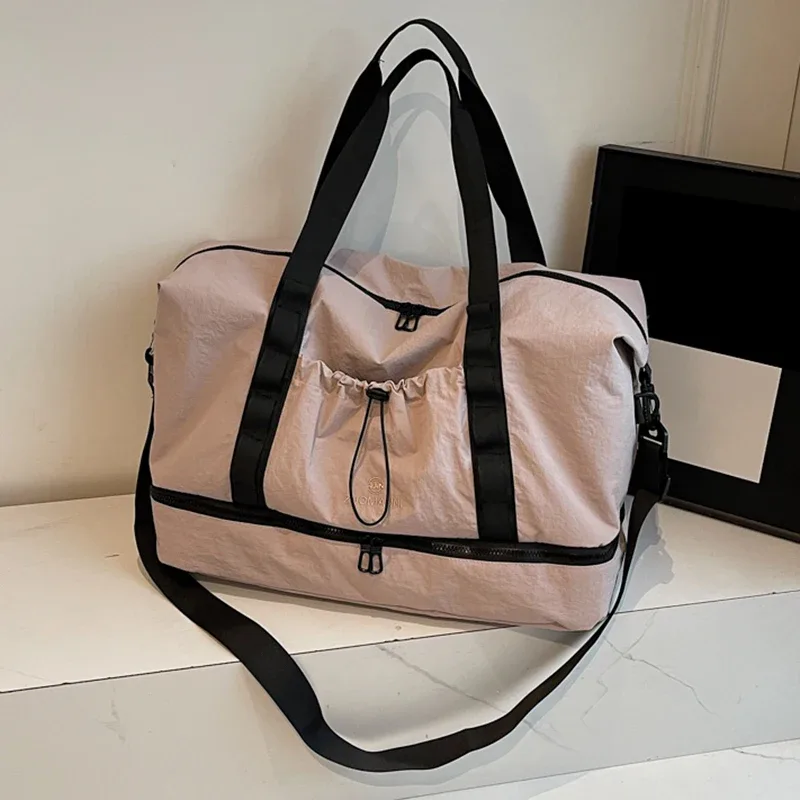 sac de voyage de grande capacité avec compartiment à chaussures indépendant, sacs de voyage adaptés au yoga, au sport, au rangement et aux week-ends