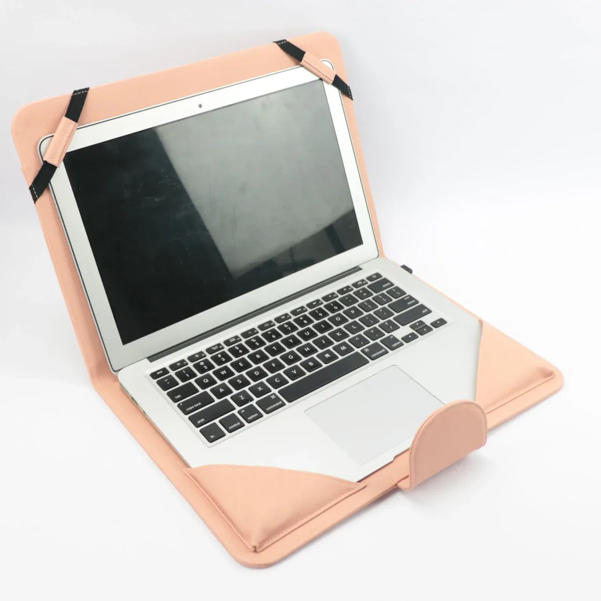 housse de protection pour ordinateur portable, lettres personnalisées, motif crocodile, pour macbook air pro retina 13 pouces, support