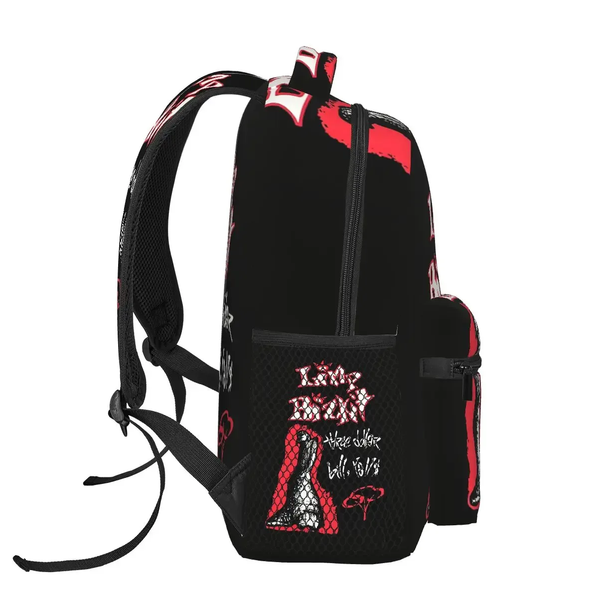 sac à dos d'étudiant à imprimé graphique limp bizkit, sac d'école, sac à dos de randonnée, sac de voyage pour hommes et femmes, sac à bandoulière