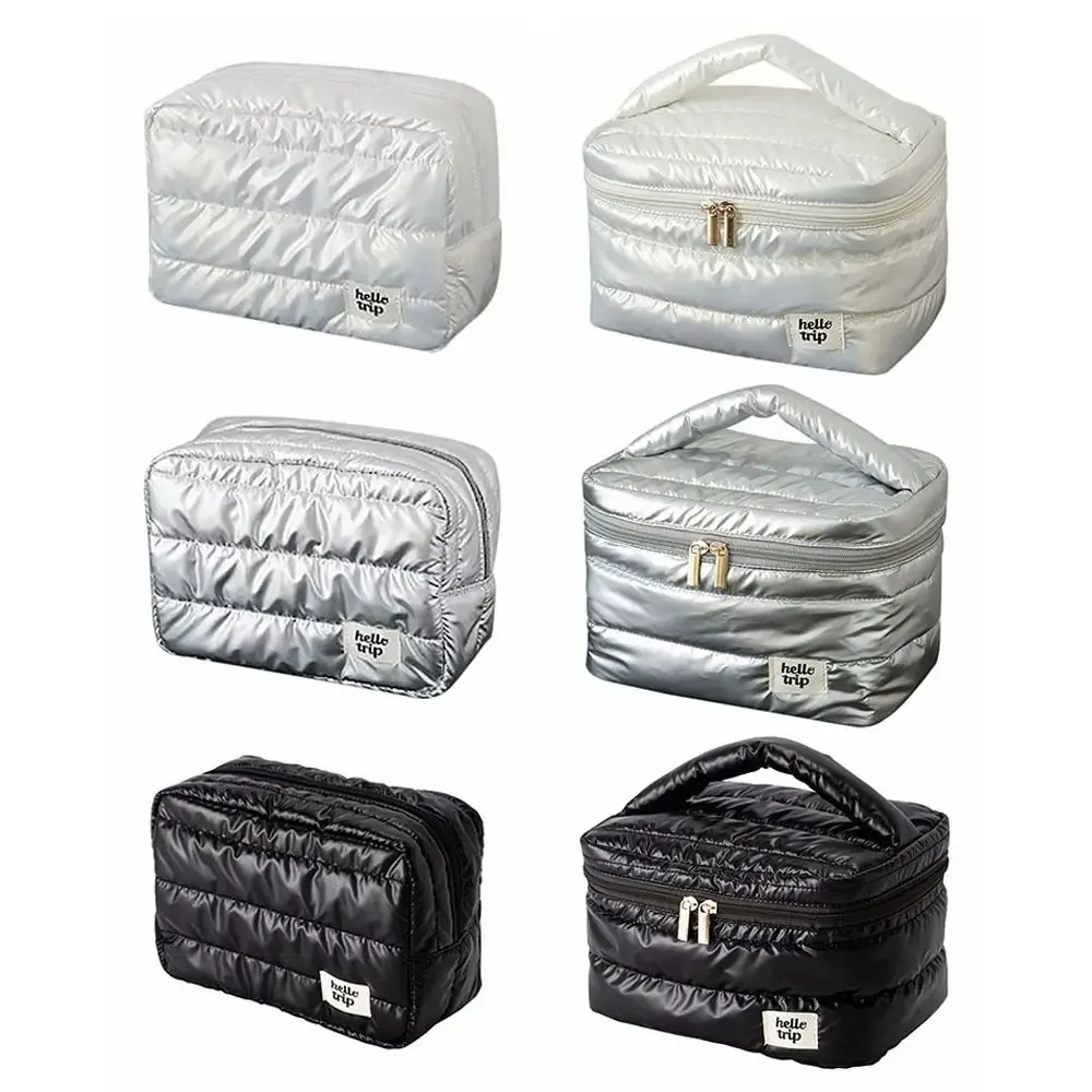 trousse de maquillage de grande capacité de haute qualité, organisateur de voyage, trousse de toilette de rangement multifonctionnelle, trousse à cosmétiques portable