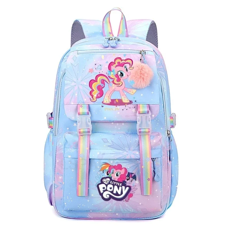 sac à dos my little pony pour femmes, garçons et filles, sac à livres, sac à dos de dessin animé kawaii pour étudiants et adolescents, mochila, cadeau d'anniversaire