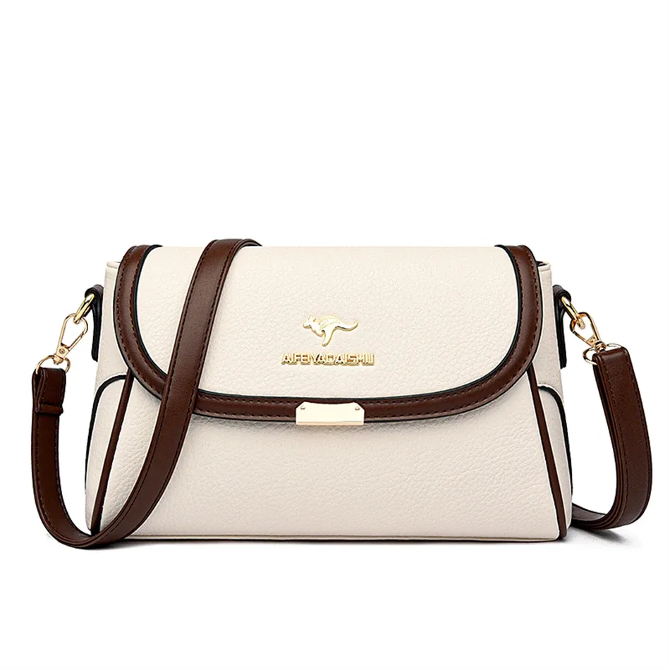 sac à bandoulière en cuir solide de bonne qualité pour femme, petits sacs à bandoulière de styliste, nouvelle collection 2024
