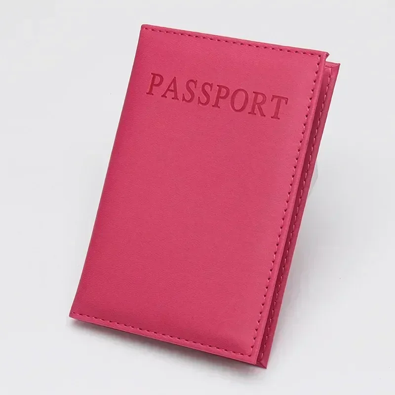 porte-passeport en cuir pu anglais de haute qualité, protège-documents, porte-passeport de voyage, porte-carte d'identité, accessoire de voyage