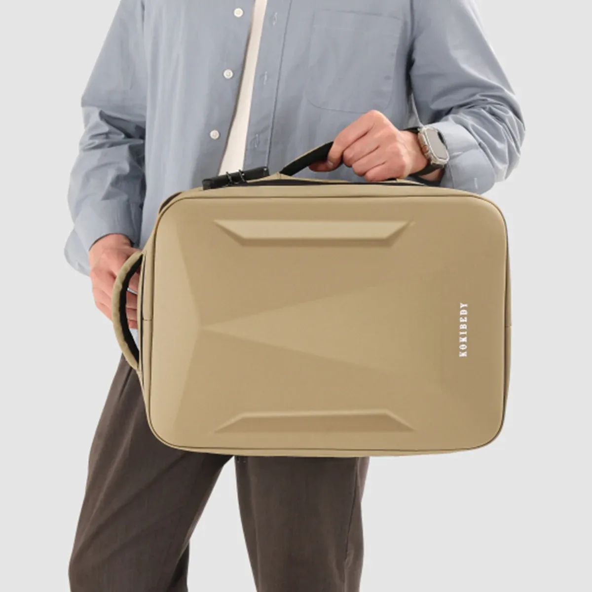 sac à dos professionnel rigide et léger avec serrure à combinaison pour homme, sac d'école grande capacité pour les voyages d'affaires, les trajets quotidiens, sac à dos de voyage pour ordinateur portable pour femme