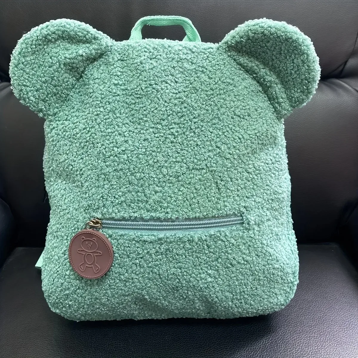 sac à dos en peluche ours mignon pour enfants-nom brodé personnalisé, sac à bandoulière extérieur automne hiver, cadeau pour enfants, s