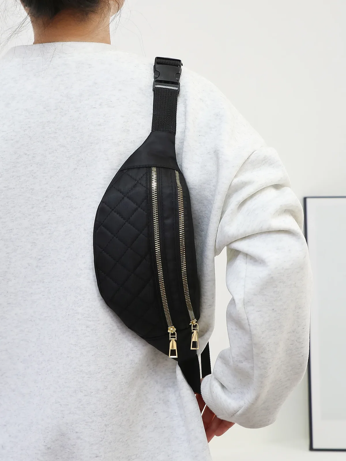 femmes taille sac fanny pack poitrine sacs hanche bum sac dames voyage ceinture sac bandoulière argent pochette poitrine sacs ceinture sac à main poche