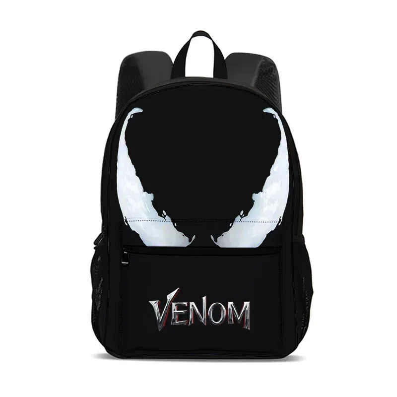 sac à dos de grande capacité venom movie, à la mode, pour voyage, papeterie, cadeau pour garçons et filles, pour l'école, polyvalent