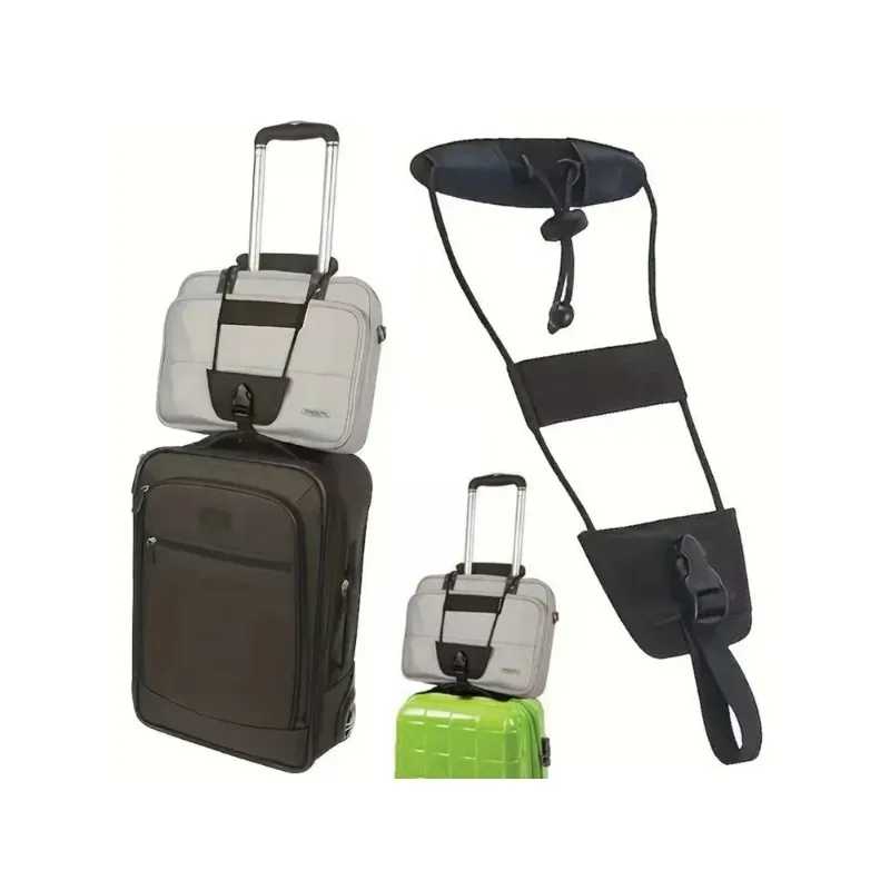 1 sangle élastique pour bagages, sangle de bagages réglable, idéale pour fixer n’importe quel sac, parfaite pour les voyages.
